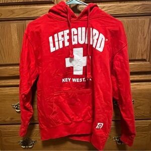 Red Lifeguard Hoodie